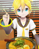 鏡音レンくんとラーメン✨