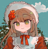 お散歩お嬢様