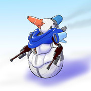 雪だるまロボ