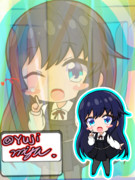 ワンドロッ！朝潮ッ！！かっこいいチョキです！