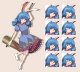 清蘭　立ち絵素材