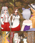 「私もわんこを連れてきたよ」