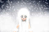 積雪の少女
