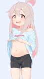 はい！お兄ちゃんおなか見せてね～～♡