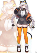 ミニスカキャットあかりちゃん