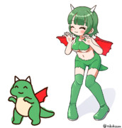ドラゴン擬人化　その２
