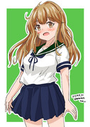 ロングヘアー朧ちゃん