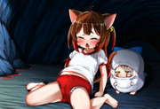 ゆるちてニャンあたちとおちびしゃんををブルミンチにしないでくだちゃいニャンニャンニャニャニャン！