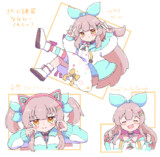 ポーズ練習ななひ！！(模写)