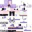 【Minecraft スキン】結月ゆかり：誕生日衣装2024【ムービックコラボ】