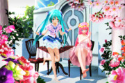 【今日のYYBルカさん】おみあし天使たちの お茶会のお誘い…♡