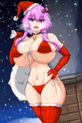 ビキニサンタの巨乳ゆかりさん