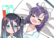 うわーん！ユウカの枕がデカすぎます！！