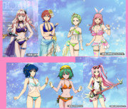 水着マクロスガールズ