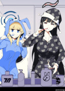 パジャマリオ会長とトキ