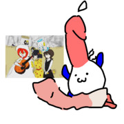 脱皮する陰毛絵師