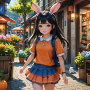 ウサギの女の子「メイベルちゃん」