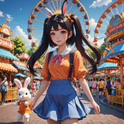 ウサギの女の子「メイベルちゃん」