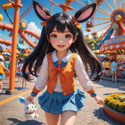 ウサギの女の子「メイベルちゃん」