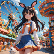 ウサギの女の子「メイベルちゃん」
