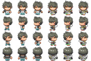 ゲンブ&玄野武宏 RPGツクールMVキャラチップ