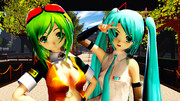 GUMIとミク