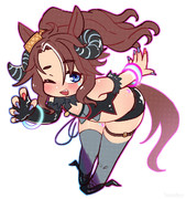 子どもサキュバスパーマー