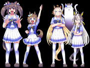 【ウマ娘】大と小【イラスト】