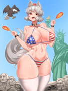 星条旗ビキニ椛ちゃん