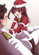 サンタ球磨ちゃんとトナカイさん