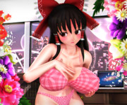 【霊夢ちゃん萌えリンク】今日も ふんわり♪ ぱいちちさん…♡