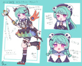 ポーズ&表情の練習やひろちゃん！！(模写)