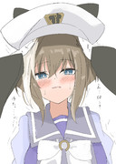 寒いからシュヴァちの帽子で暖まりたい