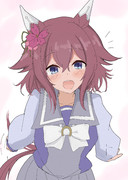 トレーナーを見つけたチヨちゃん