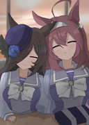 すやすやミホライ....