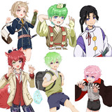 2024年に描いたショタたち