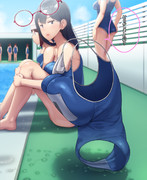 プールの透明委員長