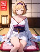 年納めのご挨拶のジータちゃん