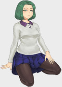 おでこ