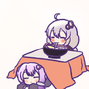描き納めの2人。