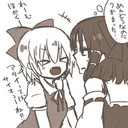 チルノちゃんと霊夢さん