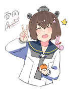 雪風『今年もよろしくです！』