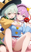 仲のいいさとり様とこいしさん