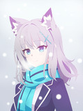 ん、先生 雪綺麗だね