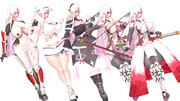【MMD対魔忍】鬼壱あずさVer1.00【モデル配布】
