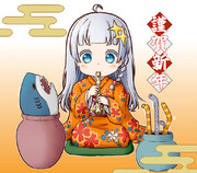 2025年　蛇年です
