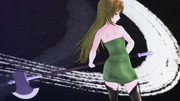 でっけえ斧をすらっと構えた大斧玲霞さん！【Fate/MMD】