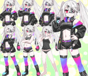 ぞん子立ち絵素材