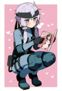 素敵な雑誌とスネークゆかりさん。