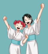 うめちゃんにじむちん